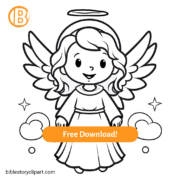 Angel Coloring Page