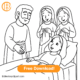 Peter Raised Tabitha Dorcas From The Dead Coloring Page